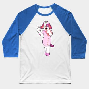 Dog as Nurse Baseball T-Shirt